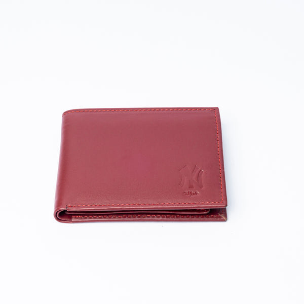 Elegant Maroon Leather Wallet