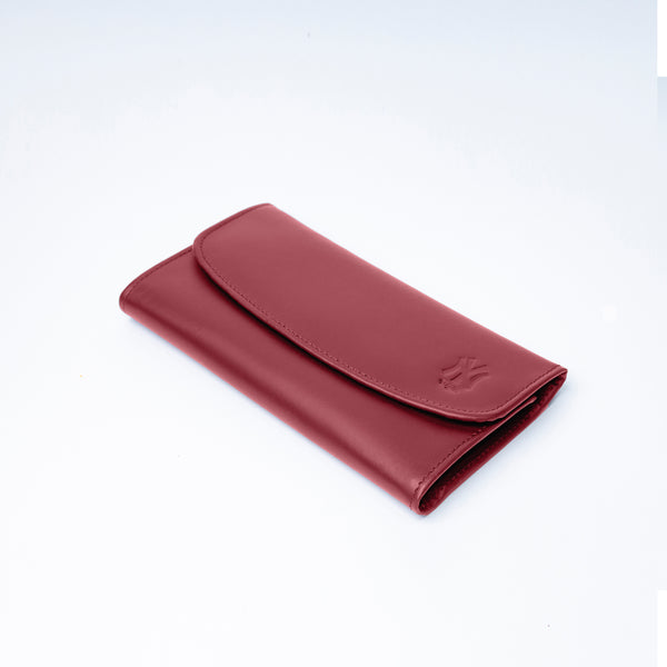 Ladies Red Leather Wallet