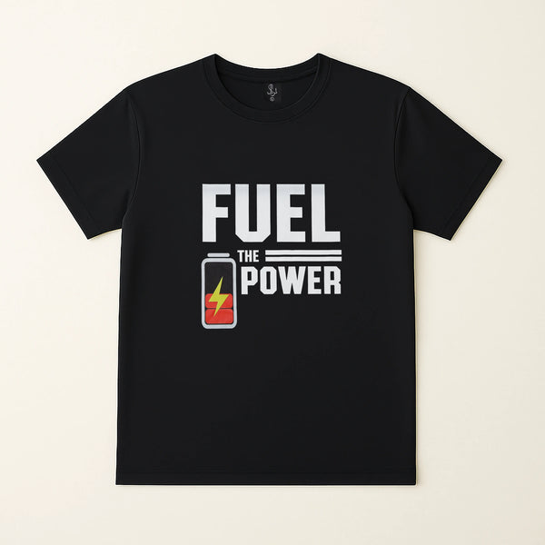 Men's "Fuel the Power" Graphic Casual Shirt – NY Style